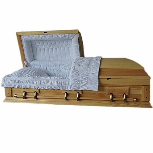American Style Oversize Oak Wood Casket suppliers